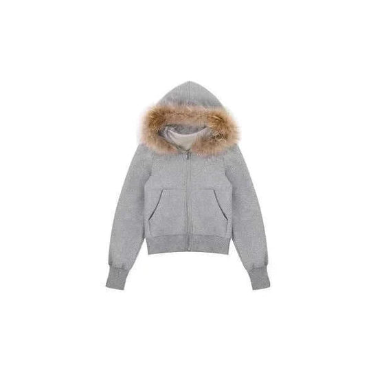 fleece-lined cardigan | soft cotton blend fabric | oversized hooded cardigan | ultrasonic cleaning