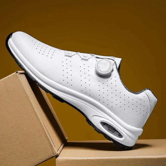 Men's Lightweight Casual Shoes - Soft Shock-Absorbing Sneakers Low Top All-Match White - main product image