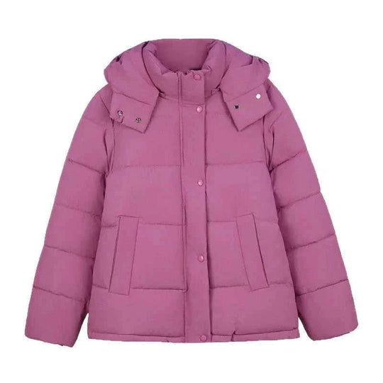 heavyweight cotton padded coat | thermal insulated winter jacket | long sleeve quilted coat | ultrasonic cleaning