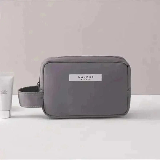 Large Capacity Waterproof Makeup Bag | Portable Organizers for Women Blue L - lifestyle usage image