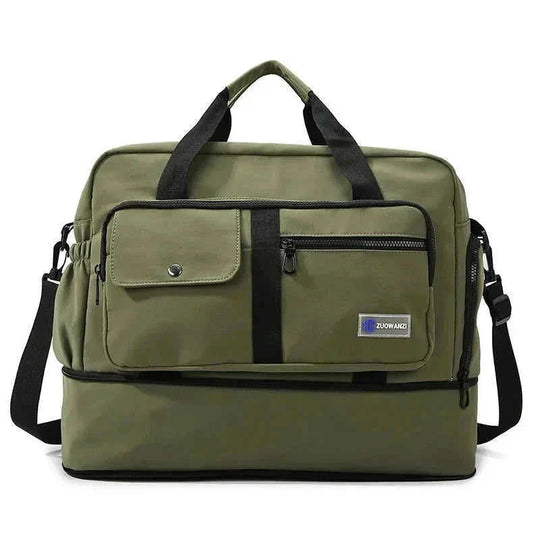 large-capacity travel bag | water-resistant nylon material | crossbody handbag for women | energy saving