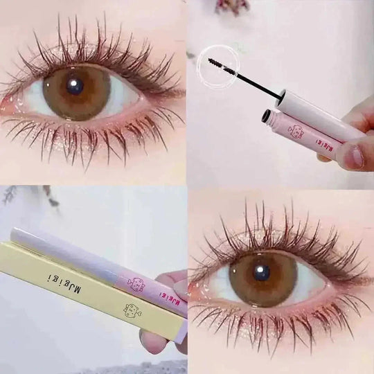 ultra-fine brush mascara | waterproof curling mascara | small brush head for lower lashes | energy saving