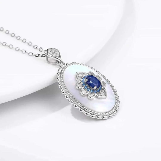 sterling silver necklace | diamond pendant necklace for women | wedding party jewelry | ultrasonic cleaning