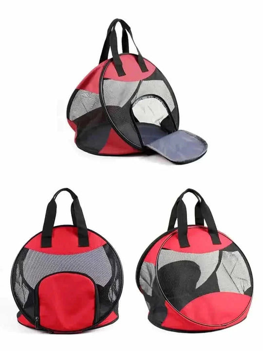 breathable pet carrier bag | portable cat carrier | small dog travel bag | ultrasonic cleaning
