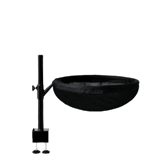 Household Non-occupied Desktop Suspended Cat Bed Black - texture and material detail