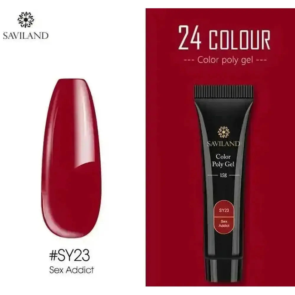 15g nail colored crystal extension glue SY12 - available style options