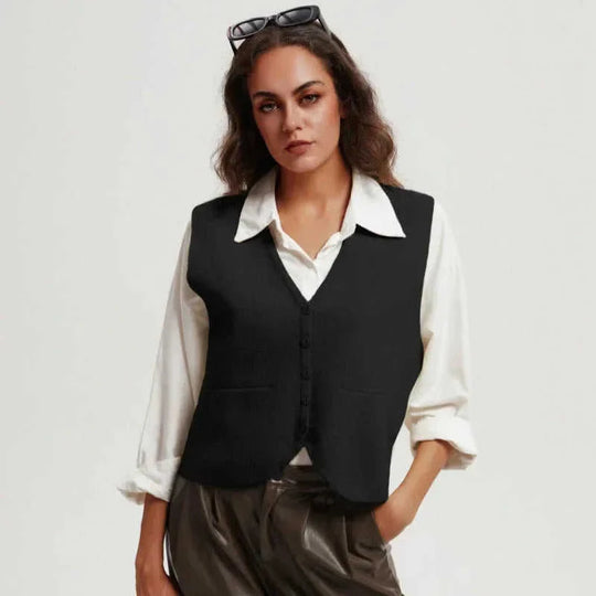 wool blend cardigan | cropped knit sweater | vintage button front | energy saving