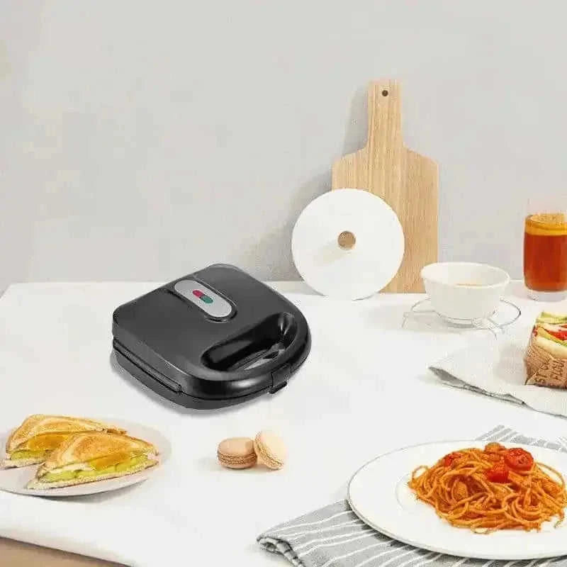 double-sided heating pan | non-stick sandwich maker | 3-in-1 breakfast grill | energy saving