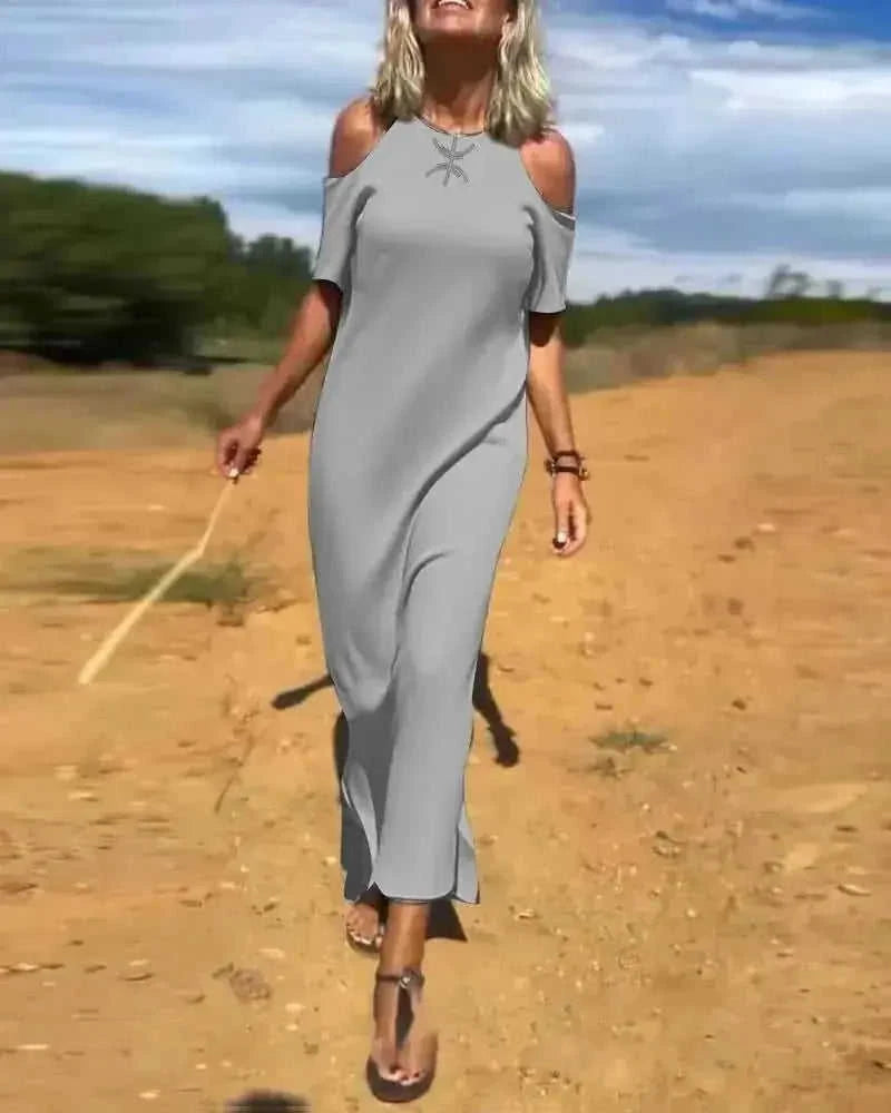 slim fit women dress | casual summer dress | breathable cotton dress | ultrasonic cleaning