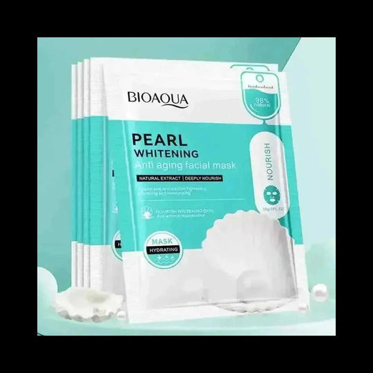 20pcs BIOAQUA Snail Hyaluronic Acid Face Mask skincare Moisturizing Anti Wrinkle Whitening Facial Masks Face Skin Care...