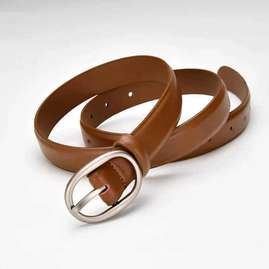 womens thin leather belt | adjustable jeans strap belt | genuine cowhide belt black | energy saving