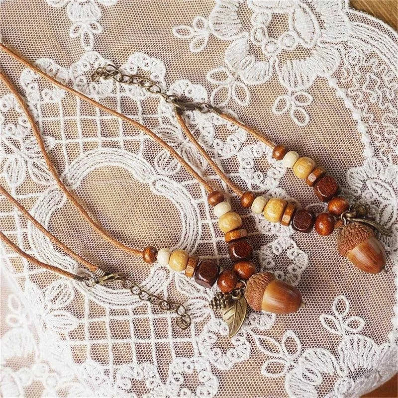 vintage tribal necklace | boho leather jewelry | double layered braided necklace | ultrasonic cleaning