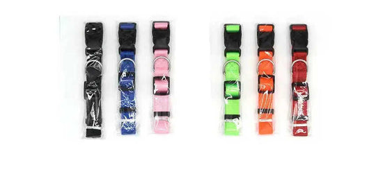 New Pet Collar Red - styled new pet collar photo