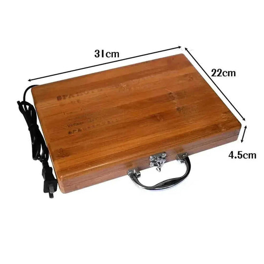 hot stone massage heater | professional massage stone warmer | basalt stone heating box | ultrasonic cleaning