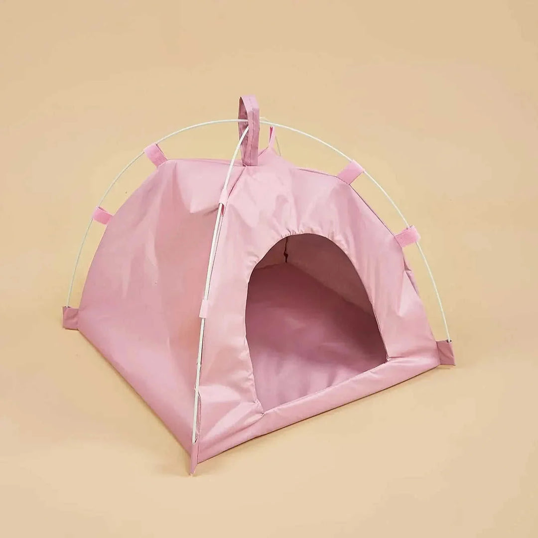 foldable pet tent with mat | waterproof pet tent | portable dog tent | energy saving