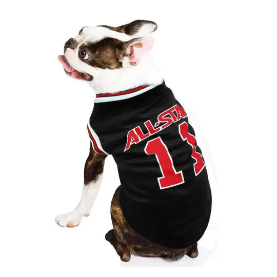 Hot World Cup Ball Spring And Summer Dog Vest Pet Supplies XL - close-up detail shot