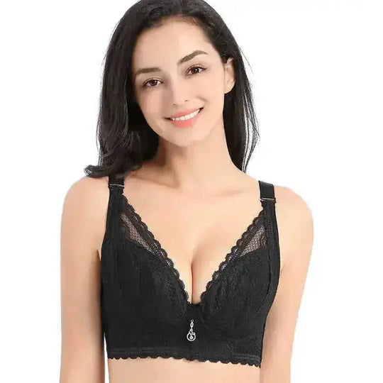 Adjustable women's underwear - close-up detail (material: cotton | pattern: check)