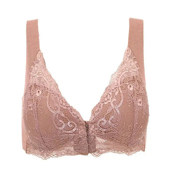 Women's Seamless Bra & Underwear Set - Gathering Fixed Cup No-Show Meifu Market