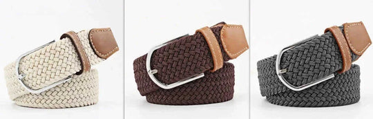 stretch canvas belt for women | adjustable waistband pants | casual student trousers | ultrasonic cleaning