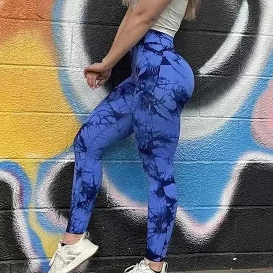 seamless yoga leggings | high-waisted workout tights | squat-proof gym pants | energy saving