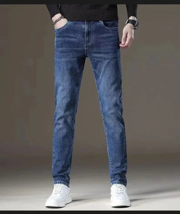 stretch denim jeans for men | lightweight summer jeans | breathable thin jeans | energy saving