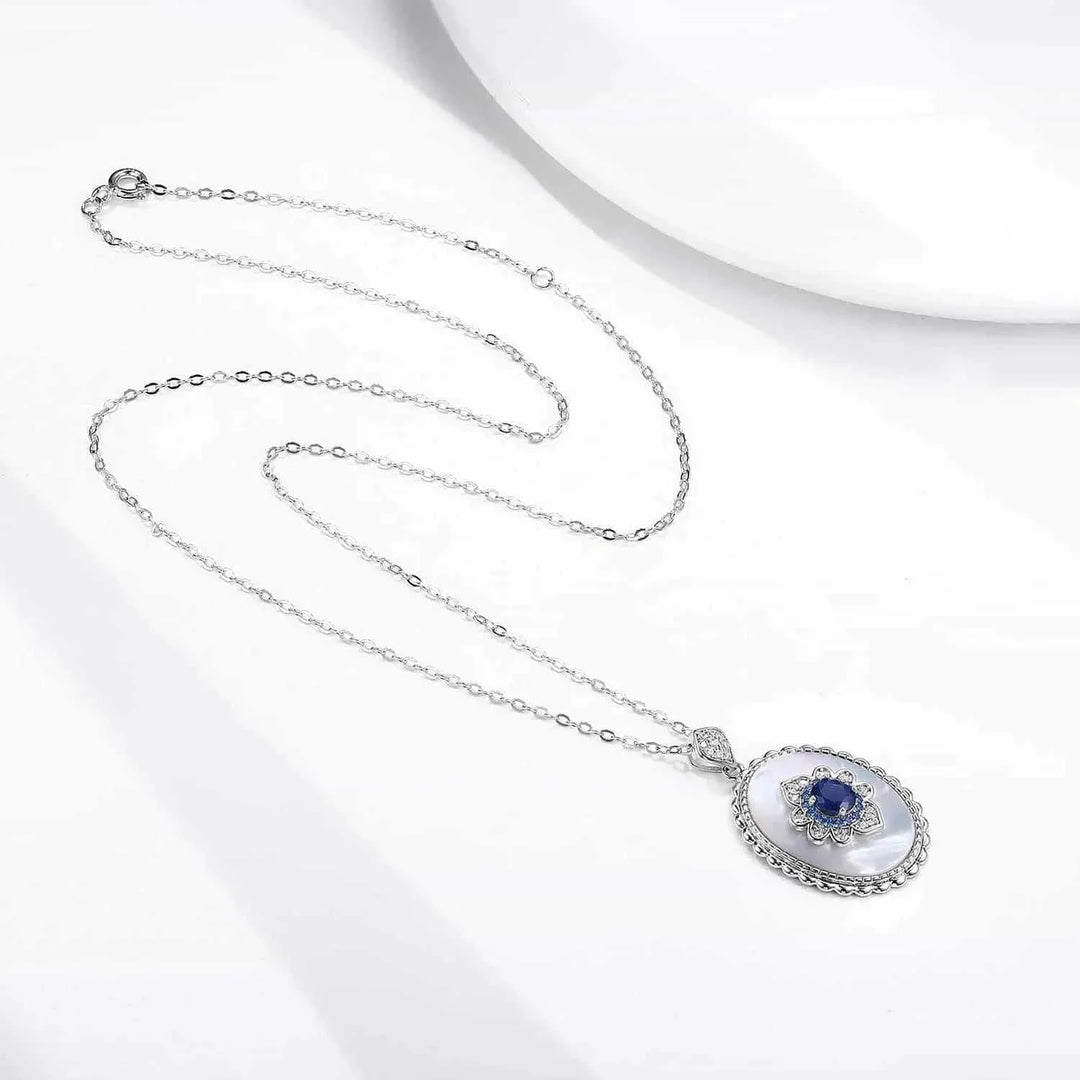 sterling silver necklace | diamond pendant necklace for women | wedding party jewelry | ultrasonic cleaning