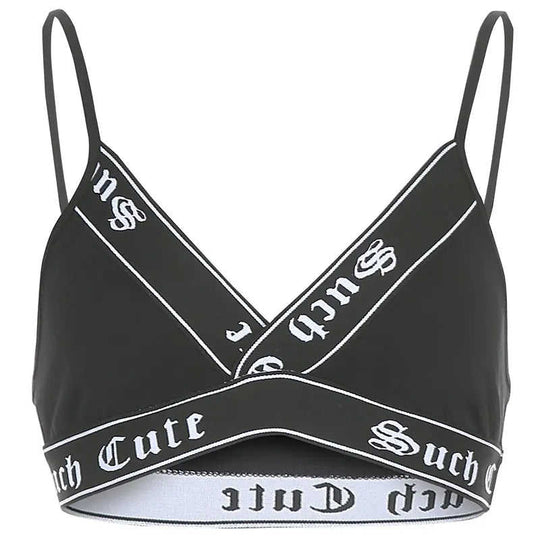Letter ribbon stitching White - available style options