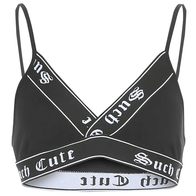 Letter ribbon stitching White - available style options