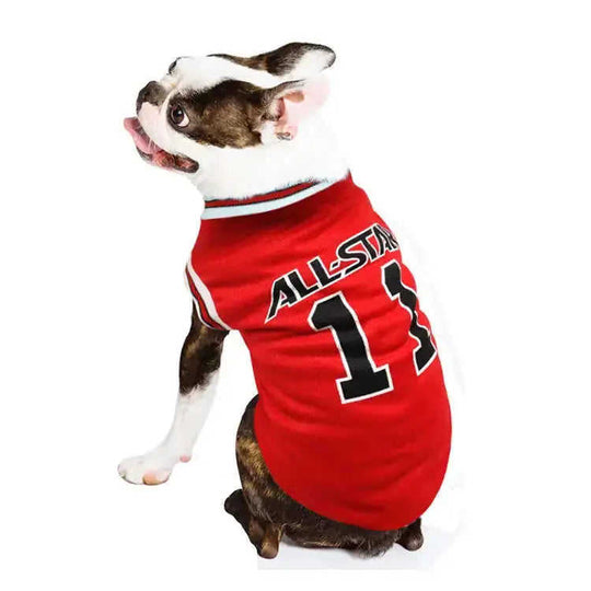 Hot World Cup Ball Spring And Summer Dog Vest Pet Supplies XL - angle view with comfortable mesh dog vest for spring and s...