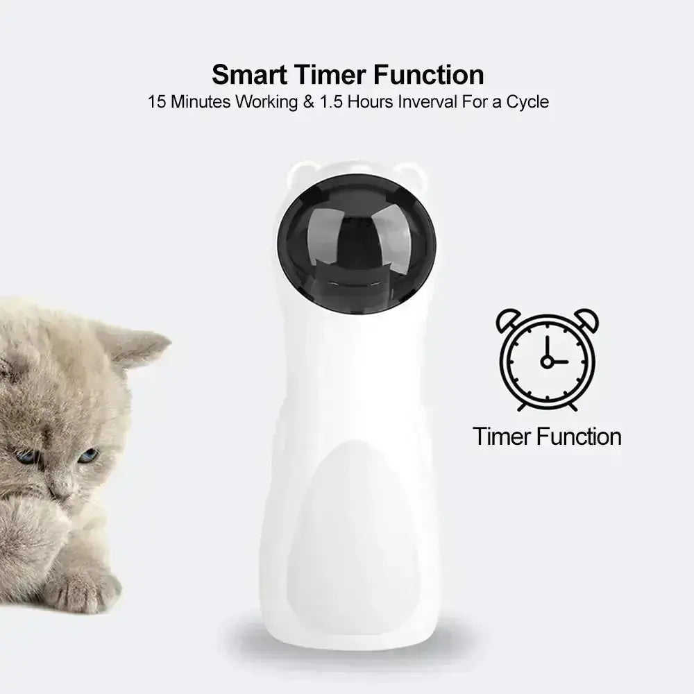 Automatic Laser Cat Toy - Interactive LED Pointer for Exercise & Play Meifu Market