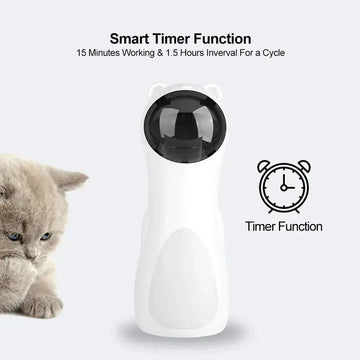 Automatic Laser Cat Toy Bear Laser Cat Toy LED Red Laser Cat Cat Toy Meifu Market