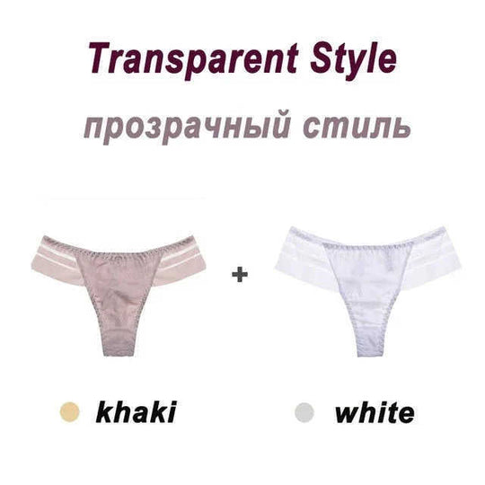 Underpants Seamless Thong Lady Ladies Lace Panties For Women Coffee Meifu Market