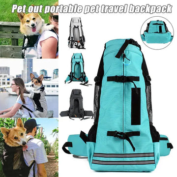 Pet Backpack Breathable Carrier Bag - pawaboo pet carrier backpack adjustable pet front cat dog carrier backpack travel bag