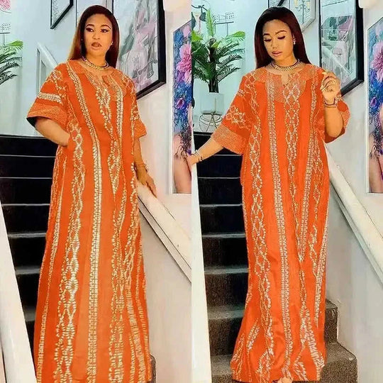 satin maxi dress set | rhinestone embellished robe | loose fit lounge dress | ultrasonic cleaning