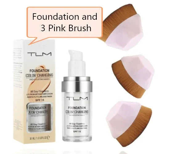 Temperature Liquid Foundation Concealer Portable Natural Color Makeup Foundation BB Concealer Meifu Market