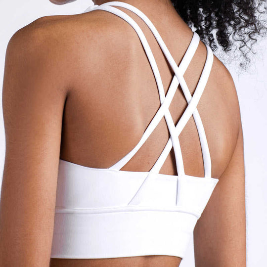Women's Slim-Fit Nylon Yoga Vest - Meifu Market