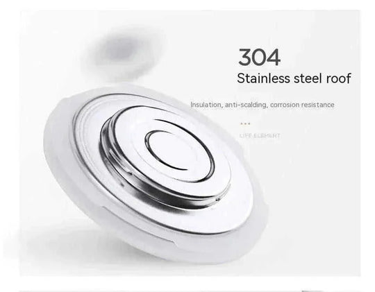 portable electric kettle | stainless steel travel kettle | mini water boiler for tea | ultrasonic cleaning