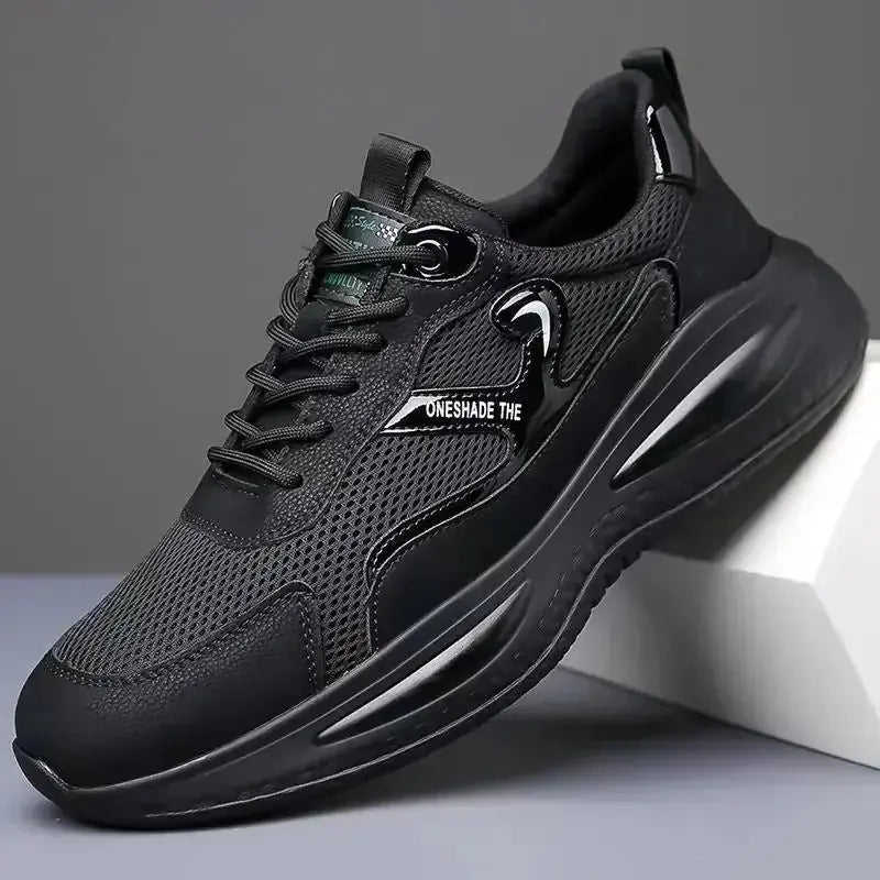 Leather Casual White Shoes Men's Outdoor Mountaineering Meifu Market