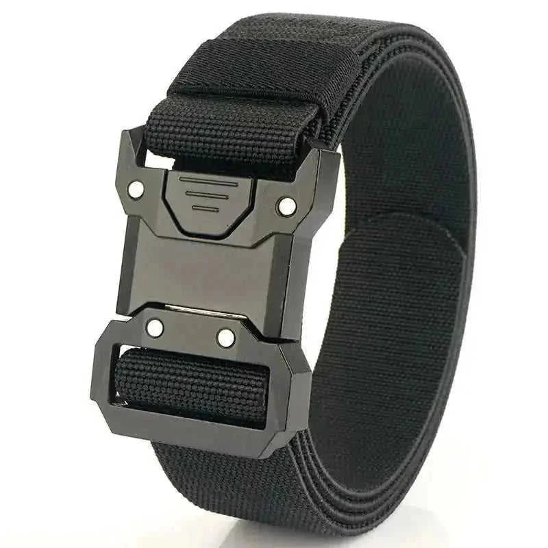 quick release buckle | braided elastic belt | tactical belt for men | energy saving