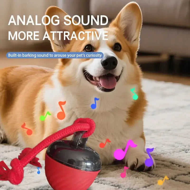 Cat Teasing Ball Self-Hi Relieving Stuffy Cat Toy Red - color variant display