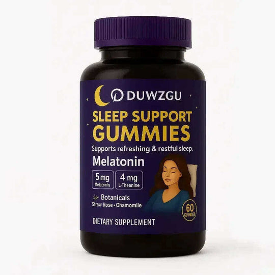 Sleep Support Gummies - Natural Rest & Relaxation Supplement for Adults | 60 Count Meifu Market