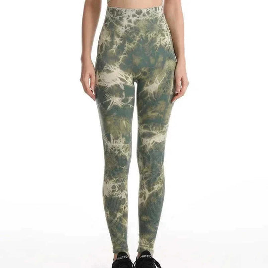 seamless yoga leggings | high-waisted workout tights | squat-proof gym pants | energy saving