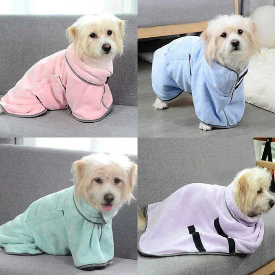 Quick-drying Pet Absorbent Towel Dog Bathrobe Pet Dog Bath Towel For Dogs Cats Microfiber Absorbent Pet Drying Towel Pet Supplies Pet Products Meifu Market