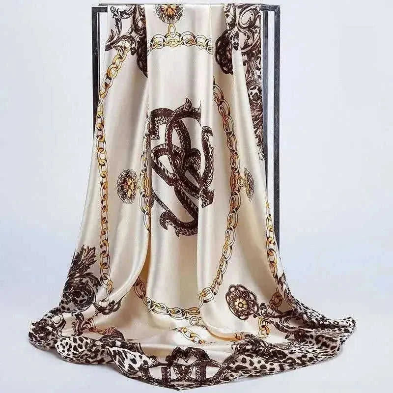 mulberry silk scarf | lightweight silk scarf | 35x35 inches scarf | energy saving