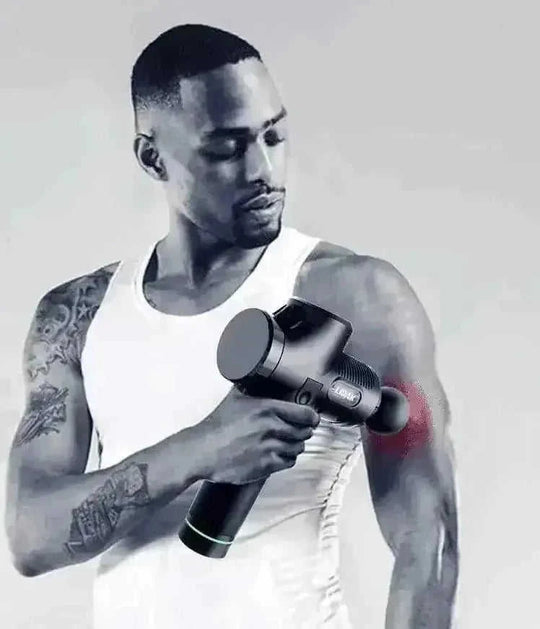 deep-tissue percussion massager | 30-speed adjustable massage gun | professional-grade muscle recovery | ultrasonic cleaning