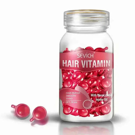 no-rinse hair repair capsules | keratin treatment for damaged hair | frizz control hair mask | ultrasonic cleaning