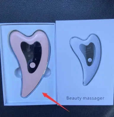 usb rechargeable guasha massager | rose quartz guasha massager | waterproof guasha scraper | ultrasonic cleaning