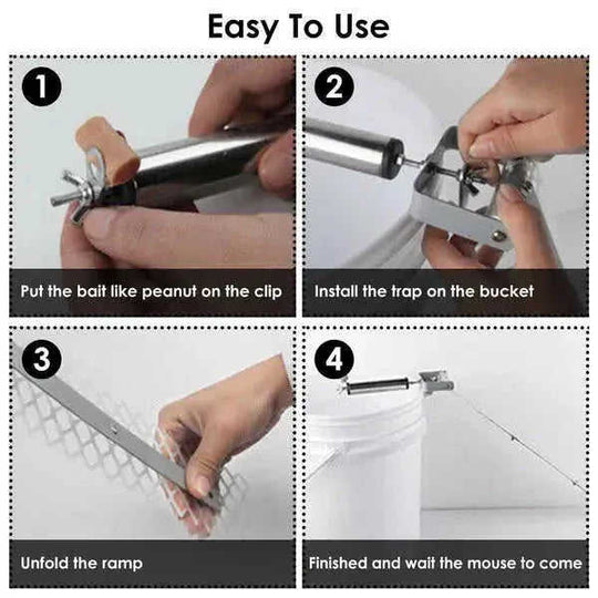 Reusable Mice Rat Mouse Killer Roll Trap Log Rolling Meifu Market