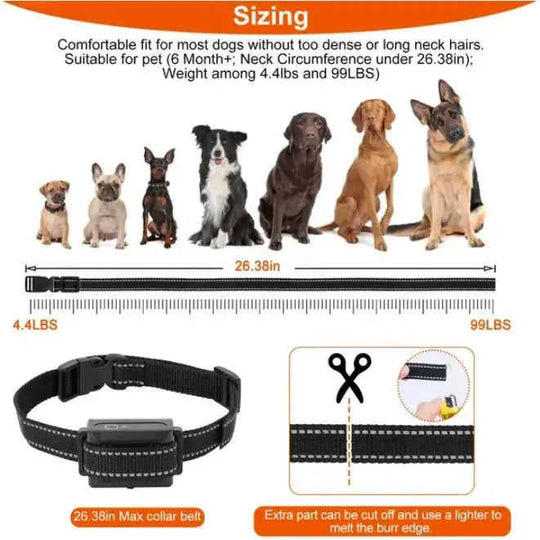 Dog Training Collar Receiver IP67 Waterproof Style1 - styled in 1 dog training collar 1000 meter range anti-bark collar wi...
