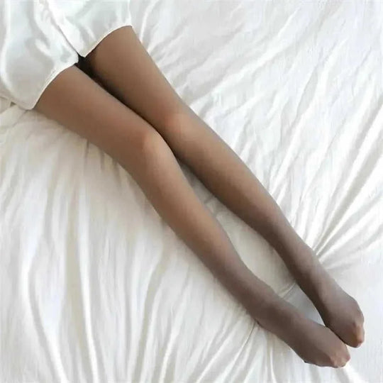 fleece lined tights for women | thermal winter leggings plus size | opaque fleece lined pantyhose | ultrasonic cleaning